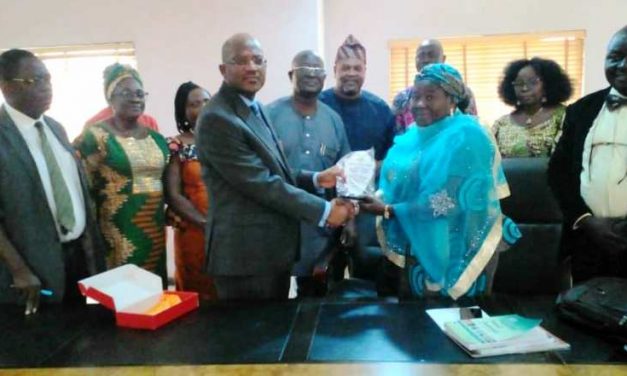 FOOD EVANGELIST MEETING WITH THE DG/CEO OF FIIRO